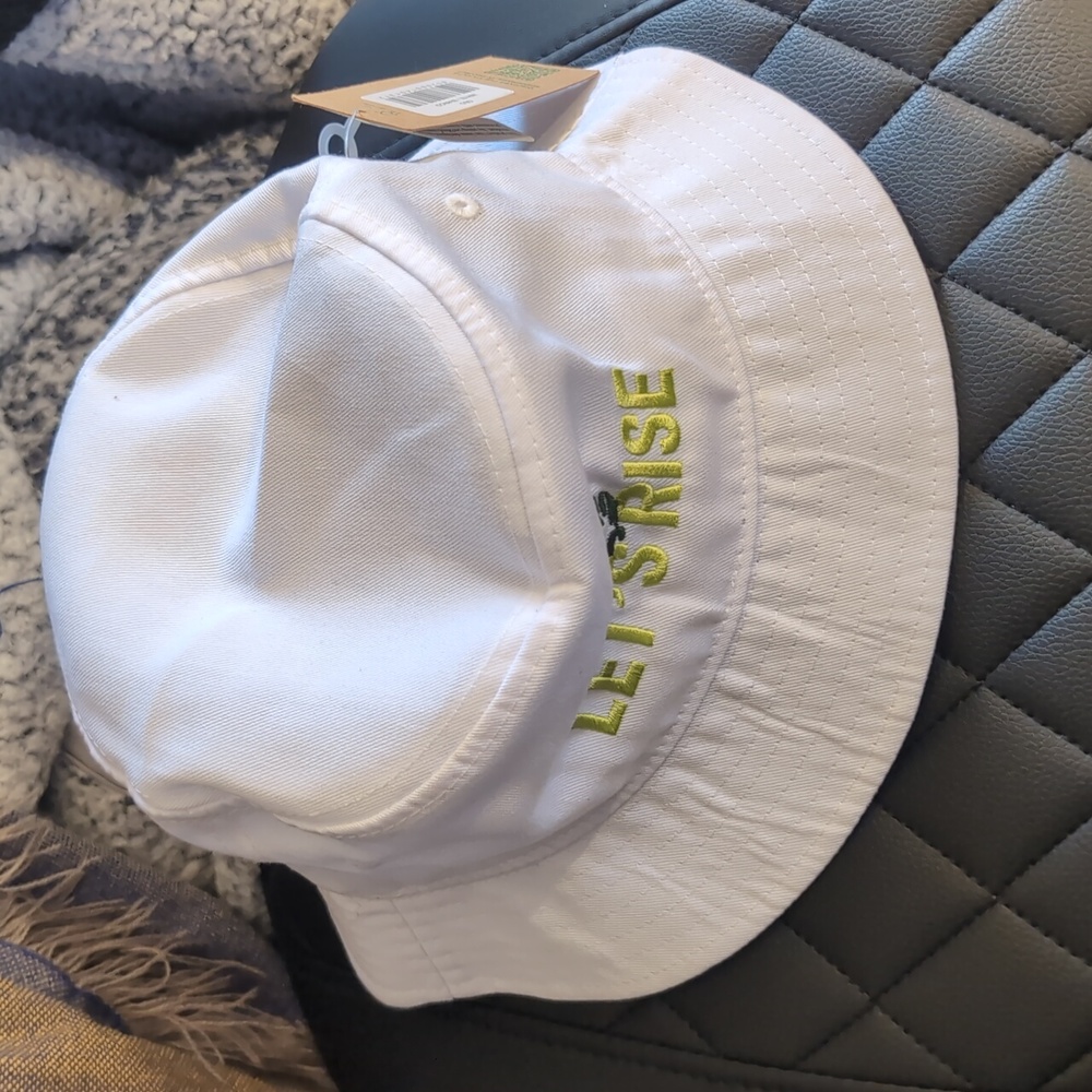 White Kids Hats let's Rise New With Tags